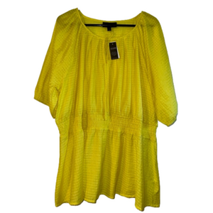 NWT Women’s Lane Bryant Brand Bright Tunic Top Blouse Size 22/24